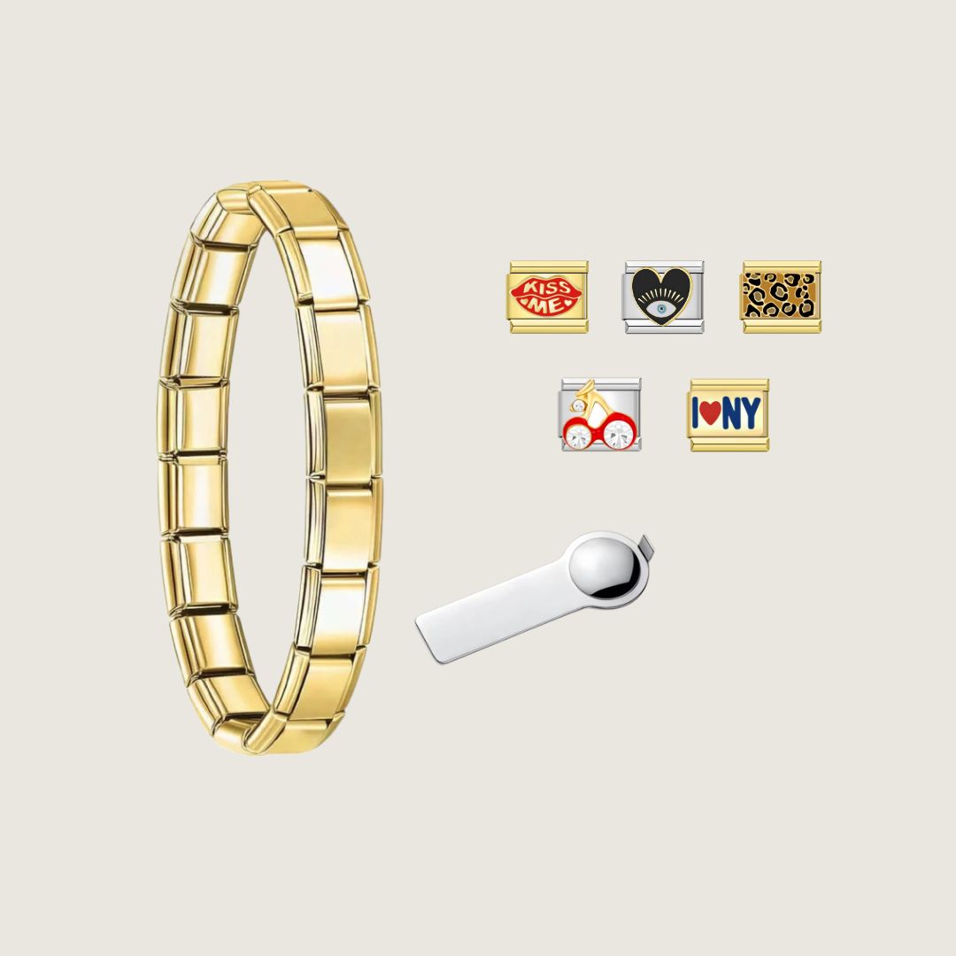 Golden Glam Armband