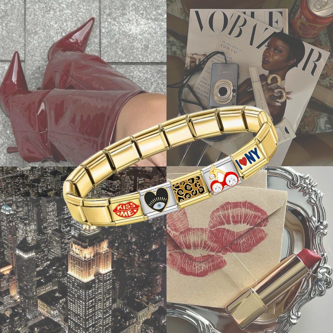 Golden Glam Armband