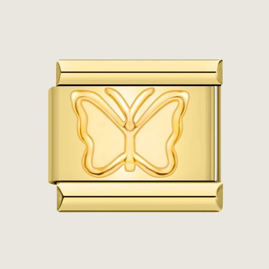 Goldener Schmetterling