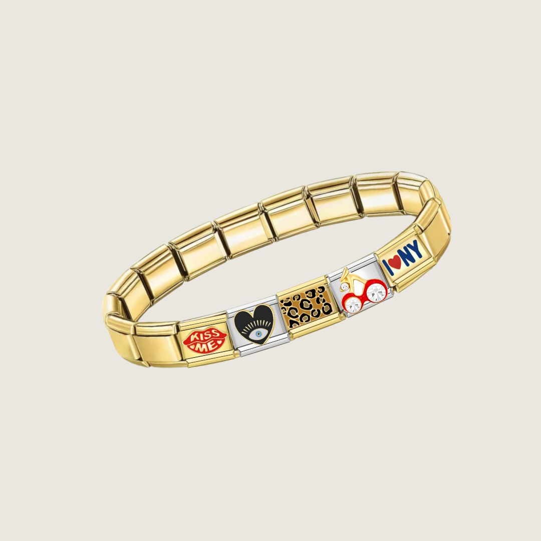 Golden Glam Armband