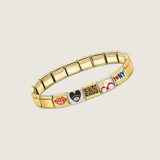 Golden Glam Armband
