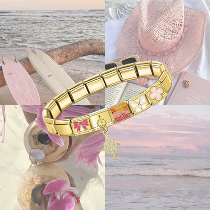 Pink Sunset Armband