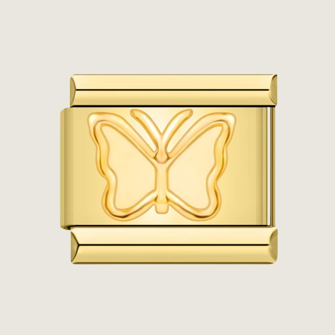 Goldener Schmetterling