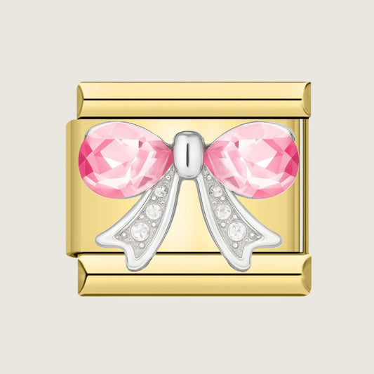 Diamanten Schleife Gold
