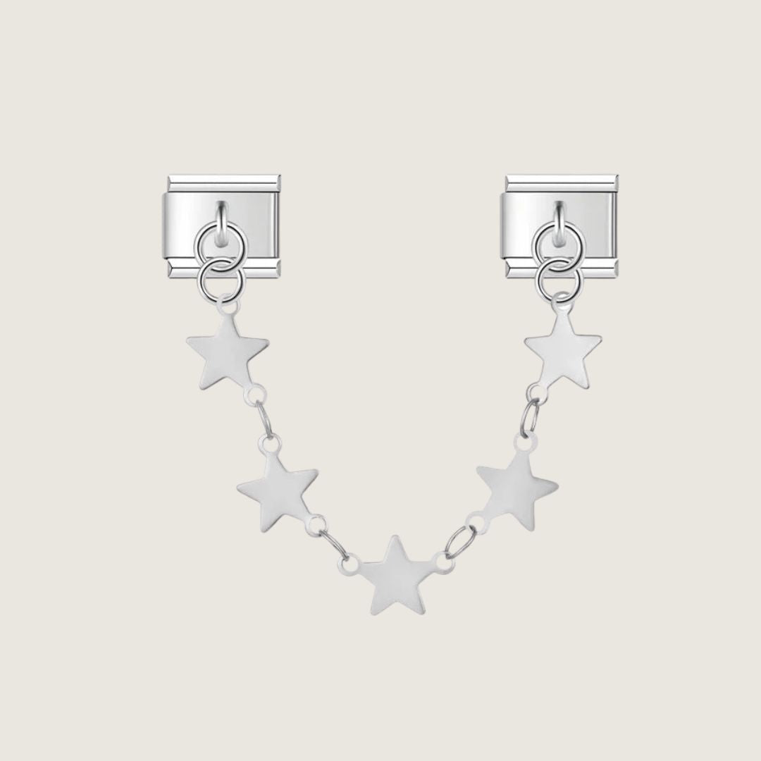 Sterne Charm-Kette