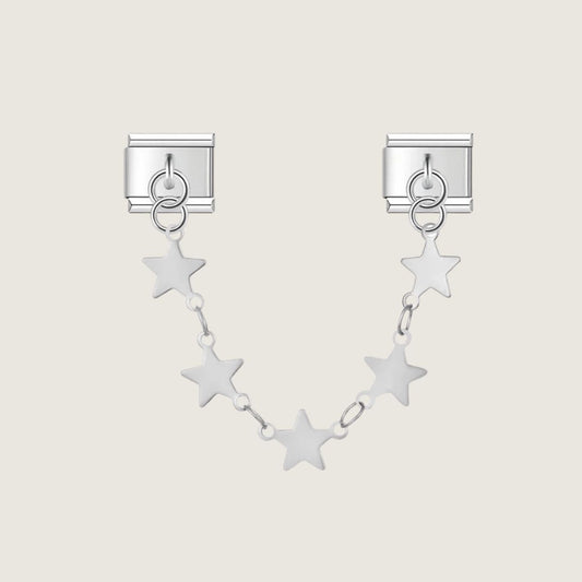 Sterne Charm-Kette