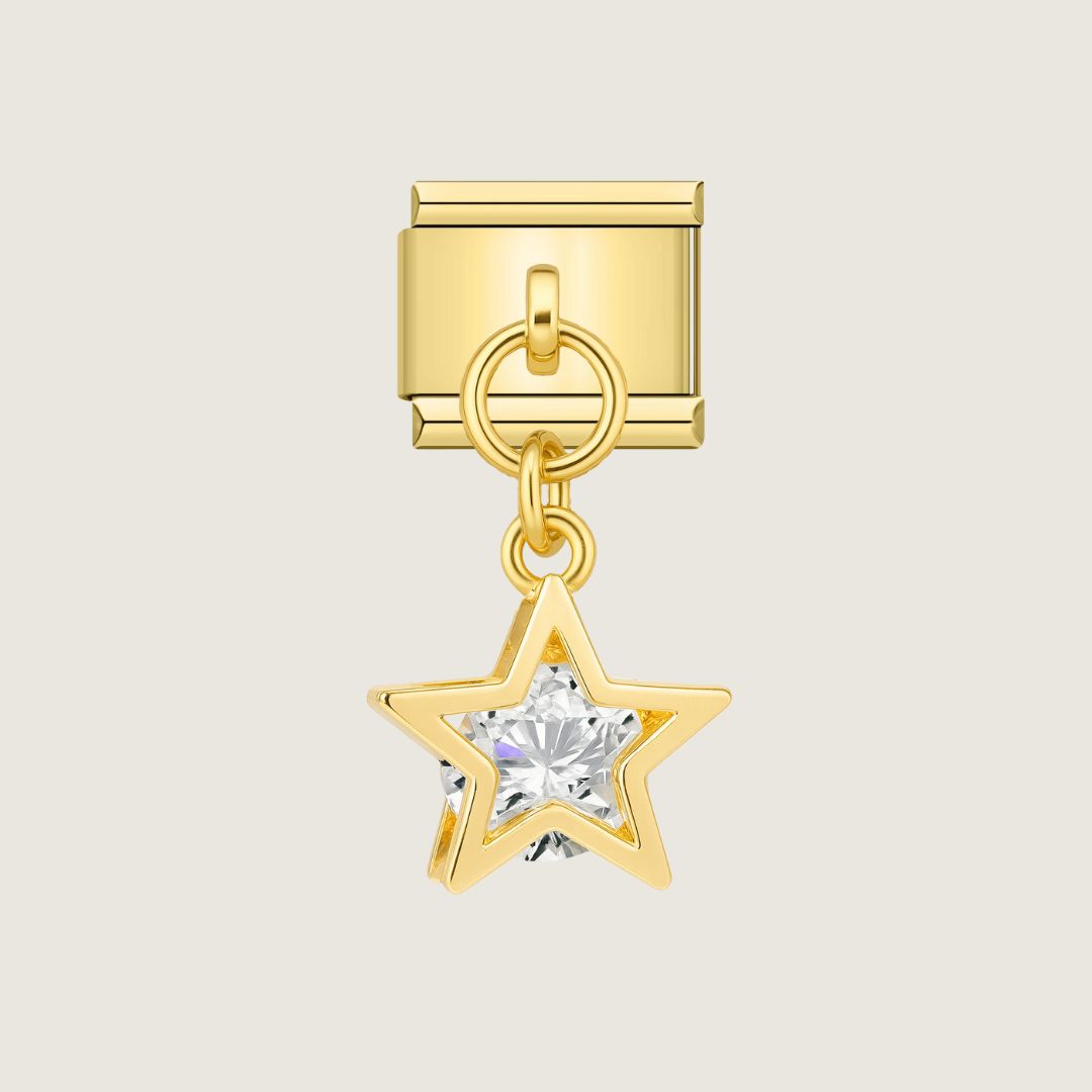 Diamanten Stern Anhänger