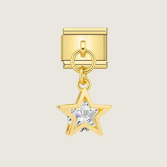 Diamanten Stern Anhänger